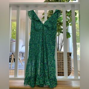 Floral print summer dress